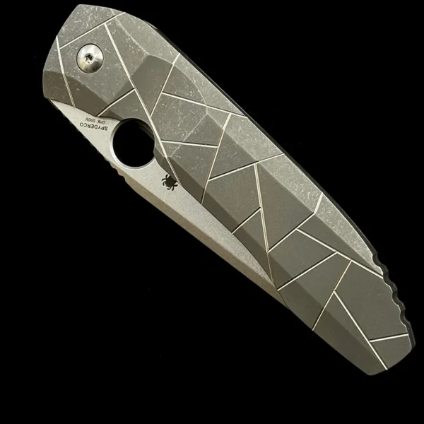 spyderco nirvana c199tip limited edition folding knife 13