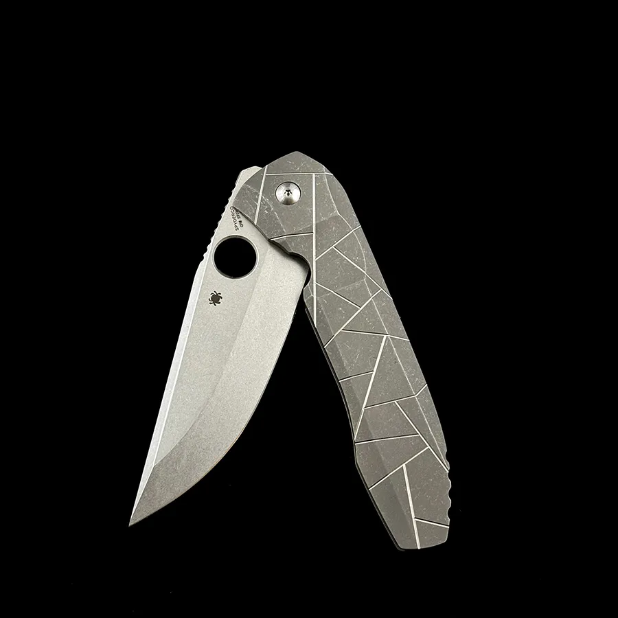 spyderco nirvana c199tip limited edition folding knife 4