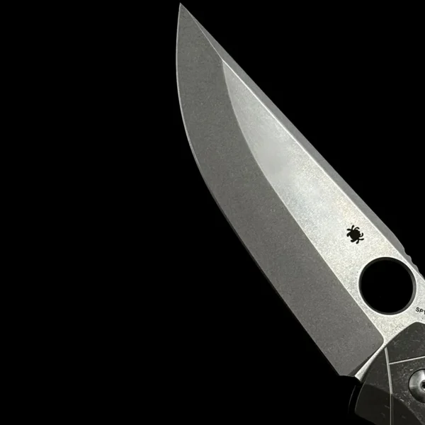 spyderco nirvana c199tip limited edition folding knife 7