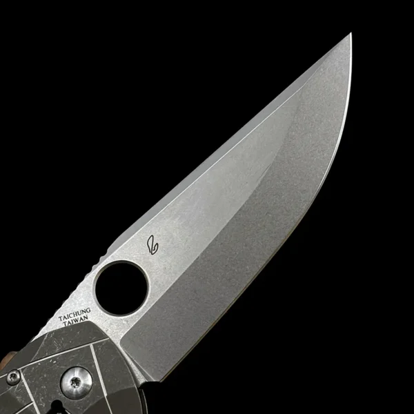 spyderco nirvana c199tip limited edition folding knife 8