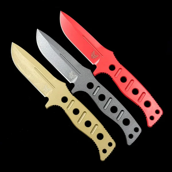 benchmade 375fe 1 flat earth sibert adamas fixed blade knife cruwear handle sheath outdoor camping hunting pocket edc tool knife 7