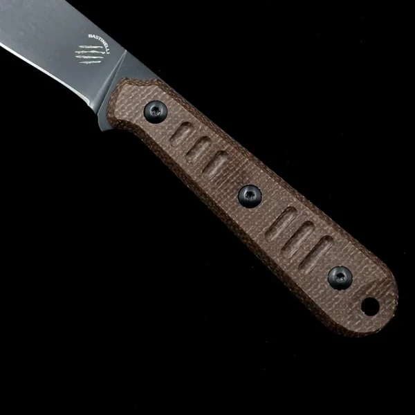 bastinelli creations silence slim fixed blade knife 5