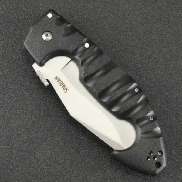 kf S5c7047987ac64949a00ce3e52e1d193fR COLD S Spartan Warrior Military Folding Knife 7CR13MOV Blade Nylon Glass Fiber Handle Tactical Combat Hunting