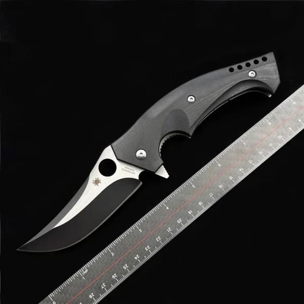 spyderco c196 brend pirela mamba bearing folding knife 1