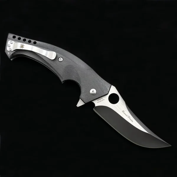 spyderco c196 brend pirela mamba bearing folding knife 3