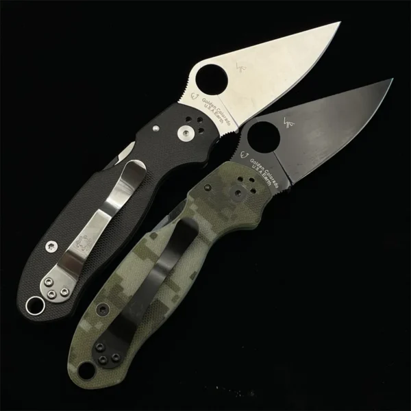 spyderco c223 para 3 bearing folding knife 3