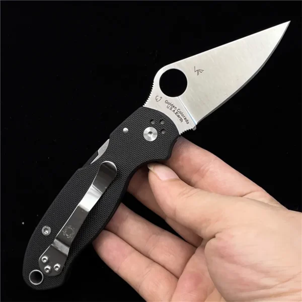 spyderco c223 para 3 bearing folding knife 6